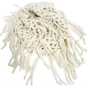 Justice Infinity Scarf - White/Silver